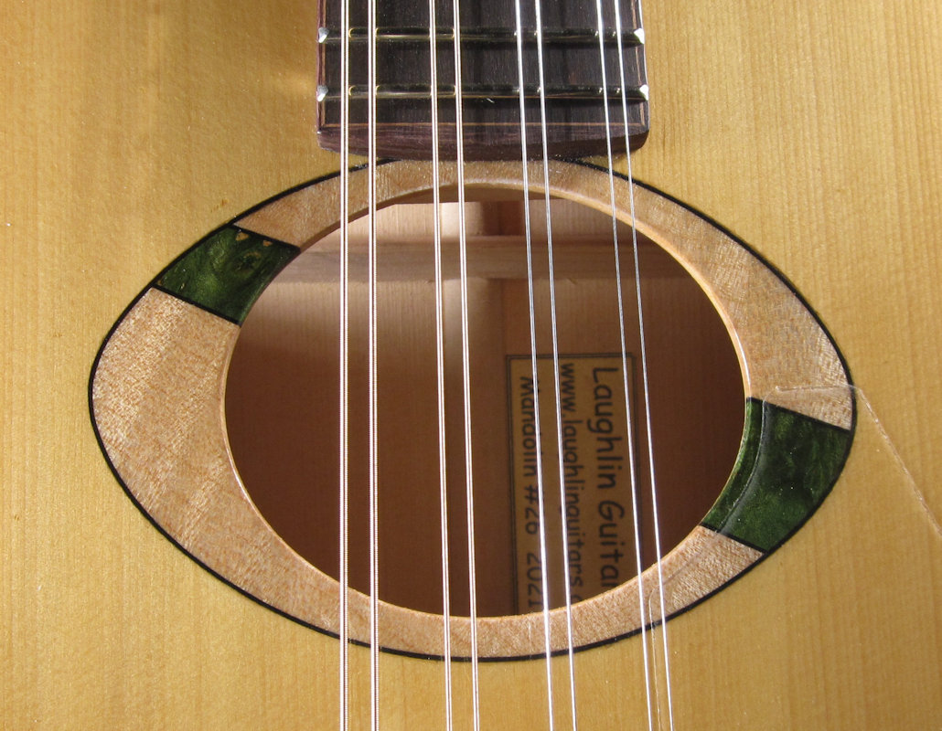 yellow cedar laughlin mandolin